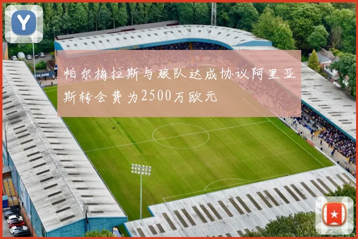 帕尔梅拉斯与狼队达成协议阿里亚斯转会费为2500万欧元